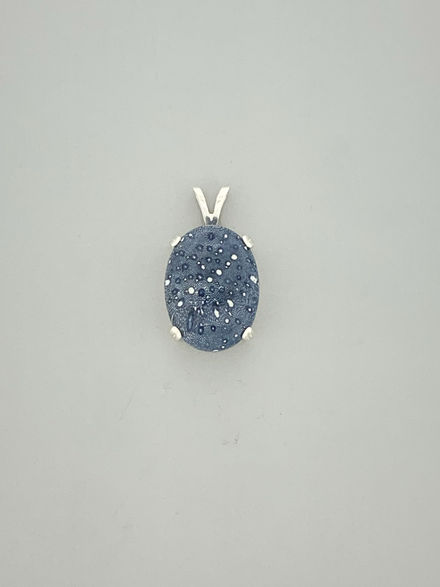 Blue Coral Pendant