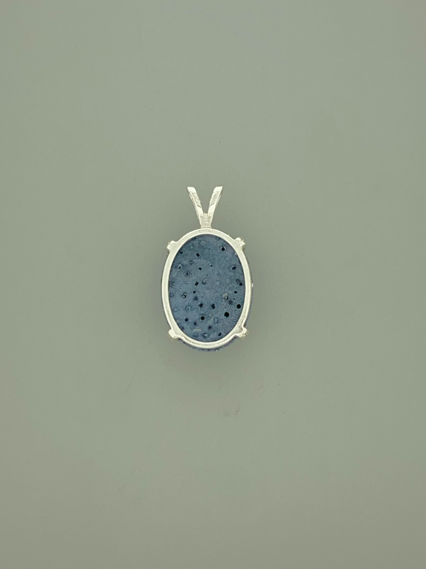 Blue Coral Pendant