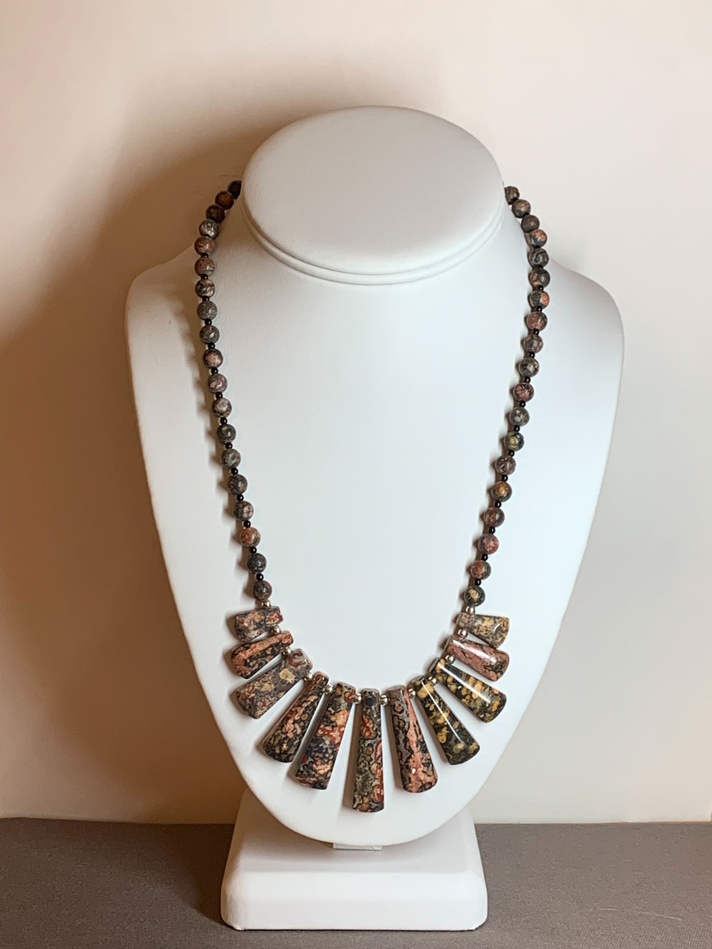 Leopardskin Jasper Necklace