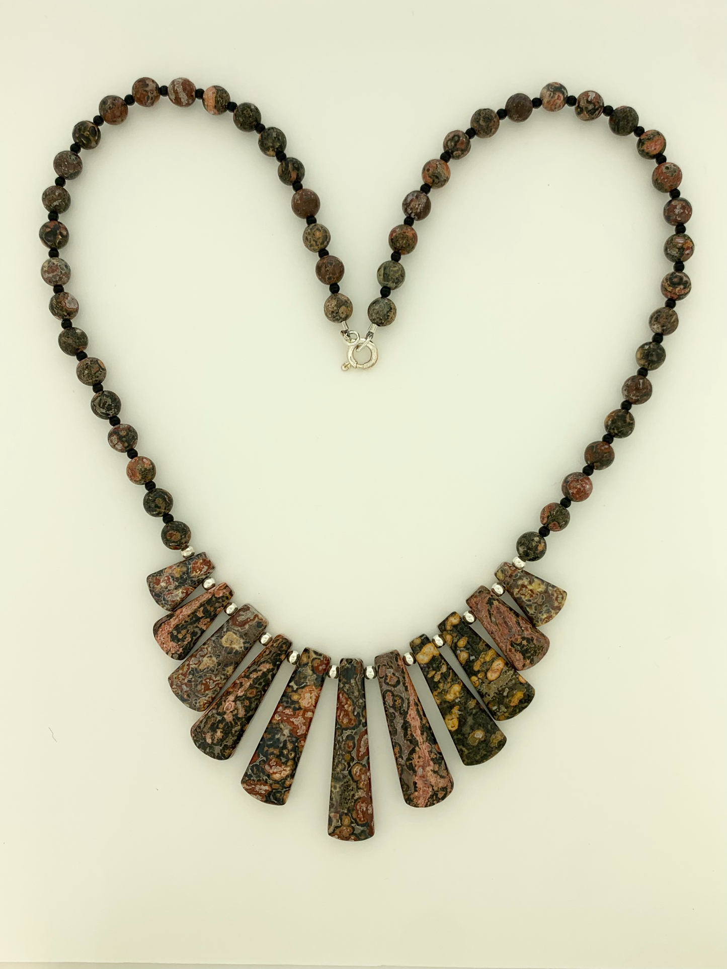 Leopardskin Jasper Necklace