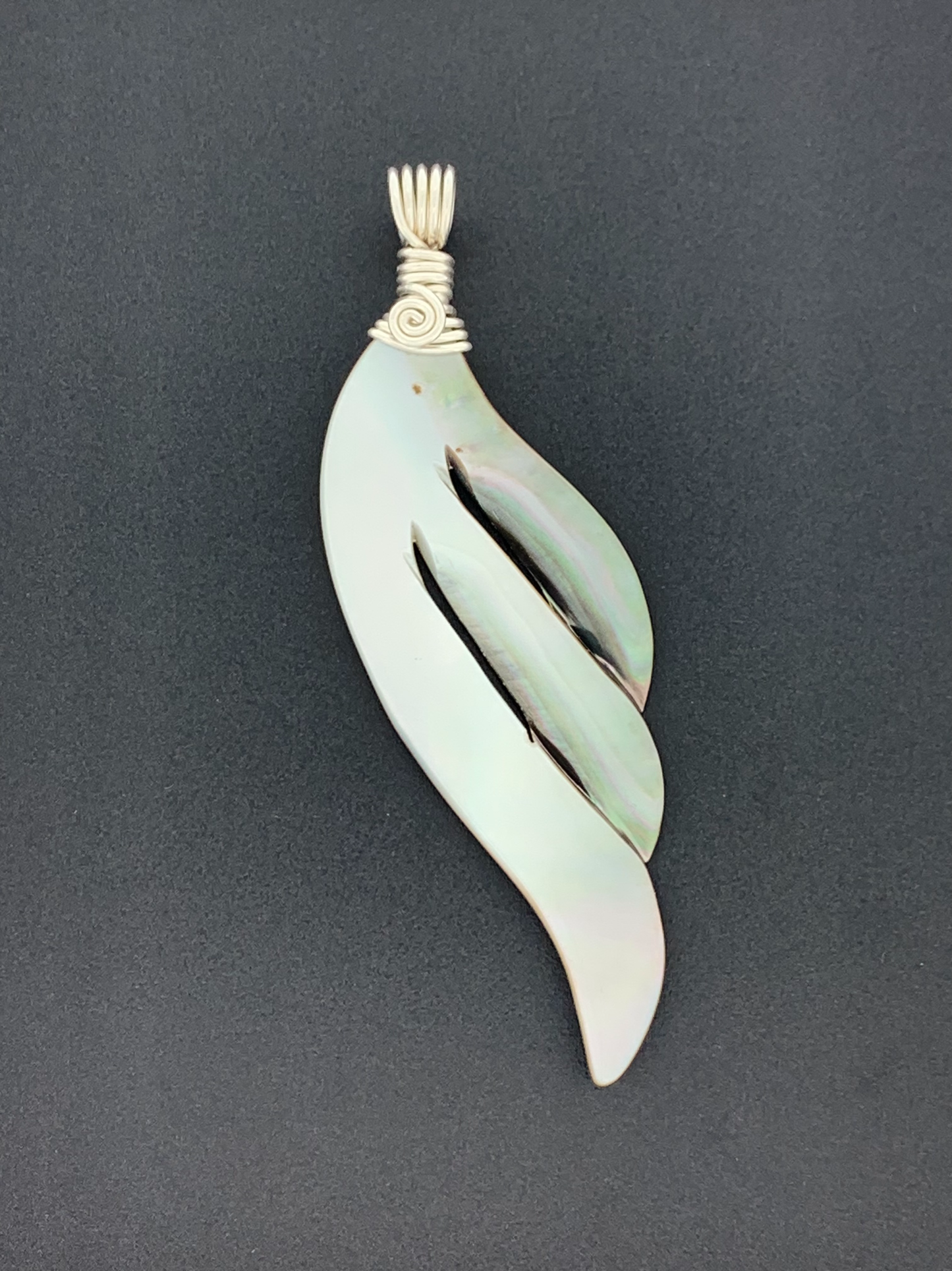 Mother of Pearl Wire Wrap