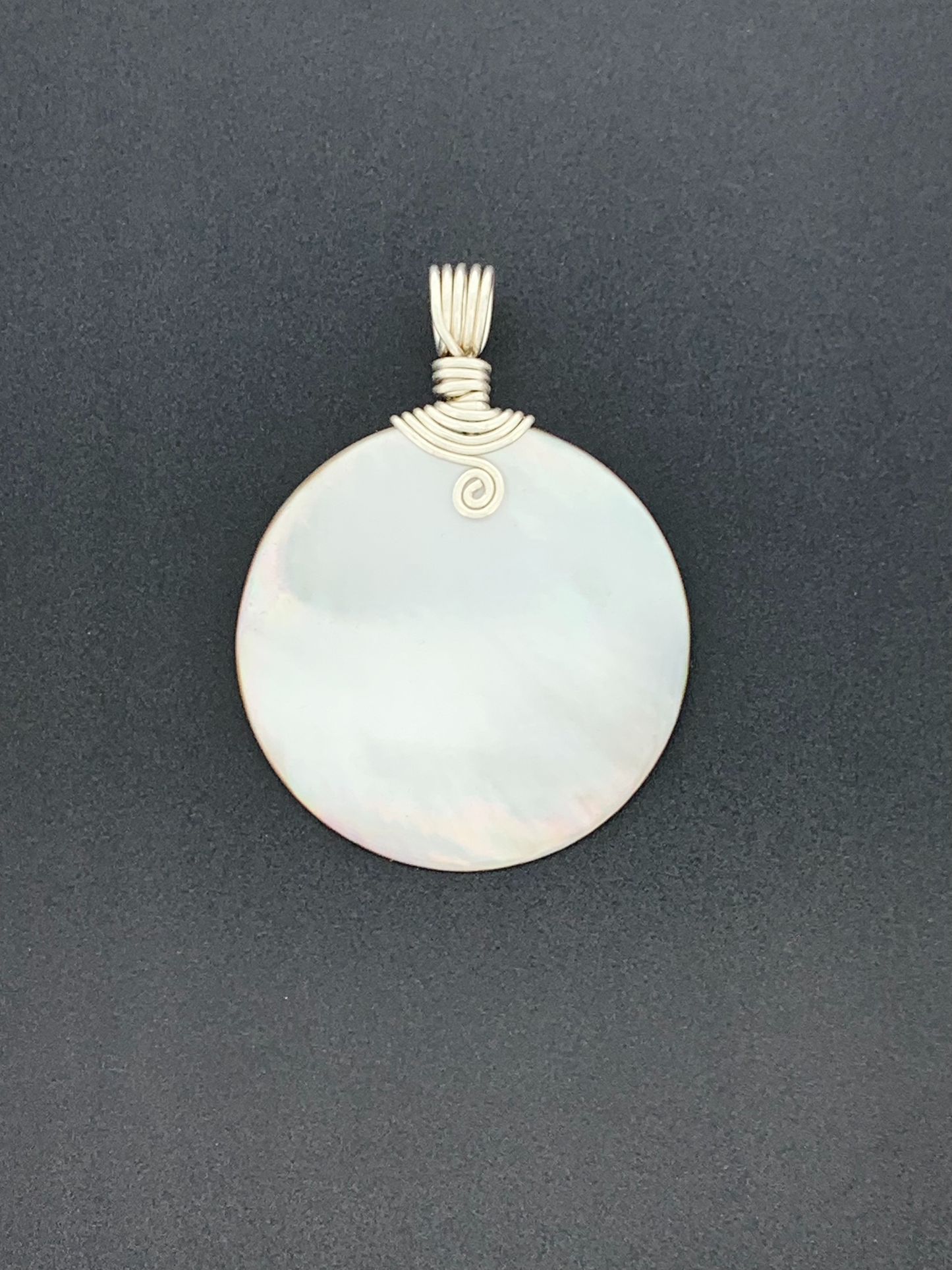 Mother of Pearl Wire Wrap, Snowflake