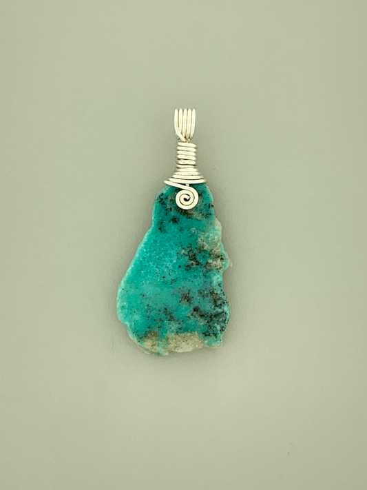 Turquoise Wire Wrap, Campitos