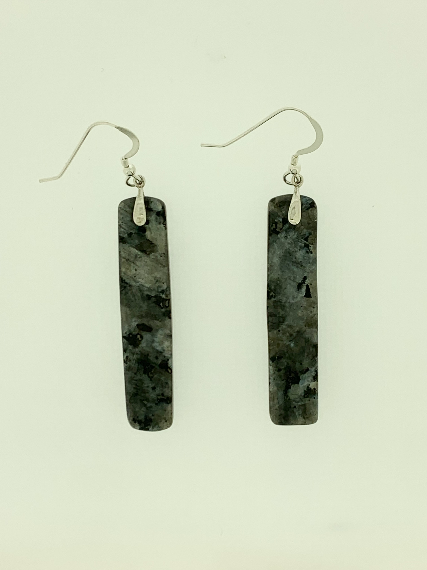 Larvakite Earrings