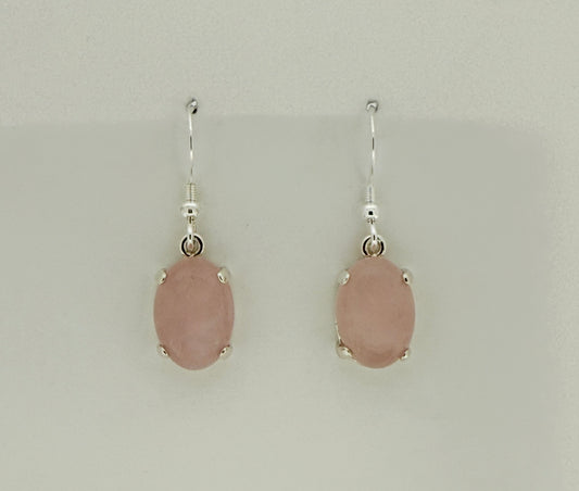 Rose Quartz Earrings