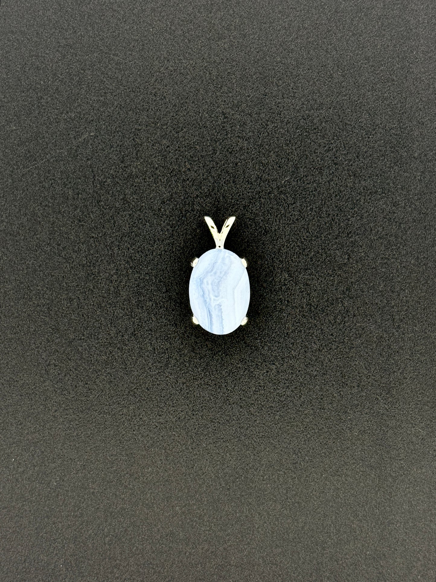 Blue Lace Agate Pendant