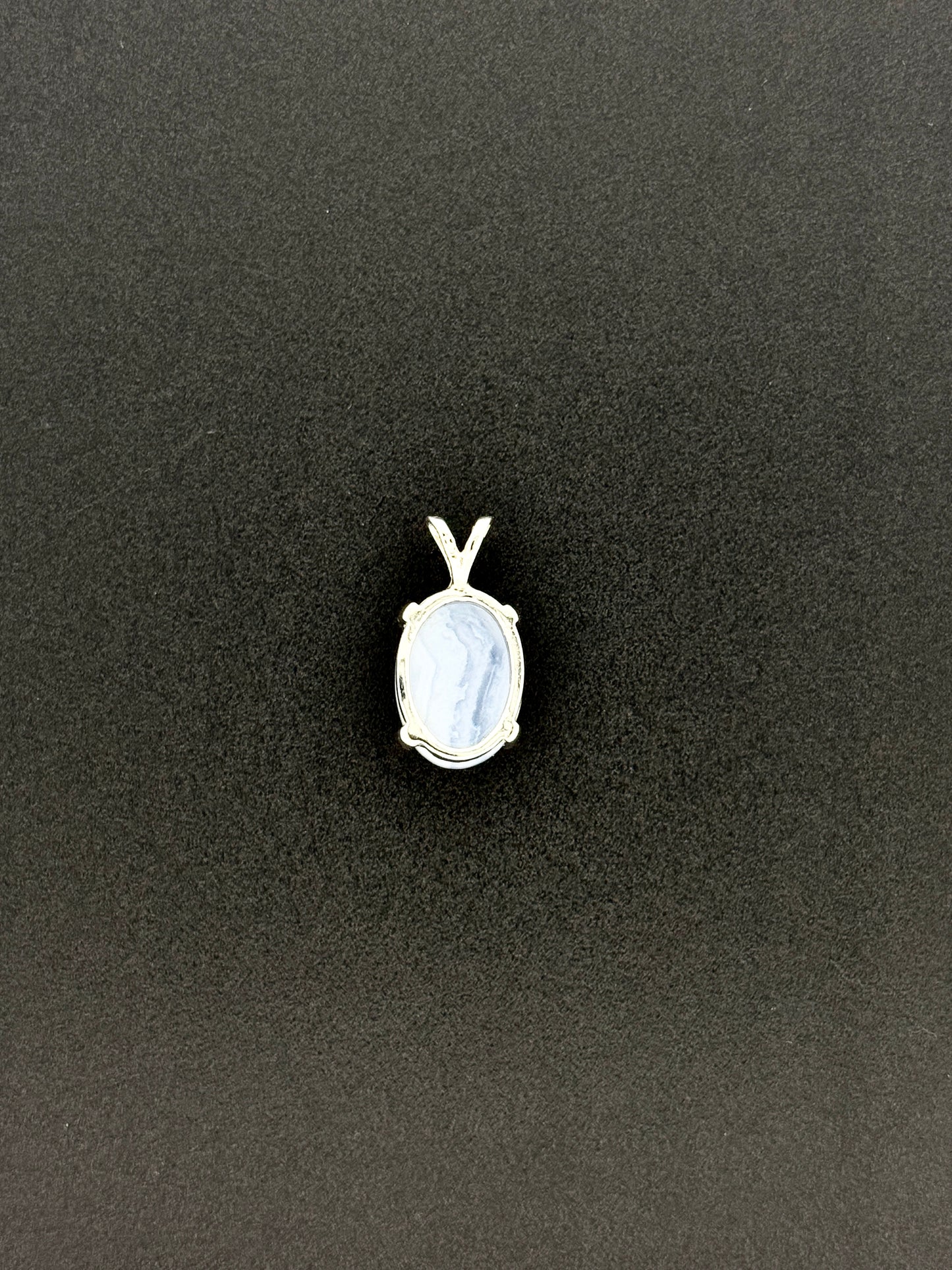 Blue Lace Agate Pendant