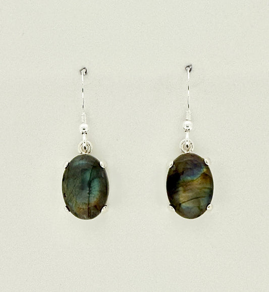 Labradorite Earrings