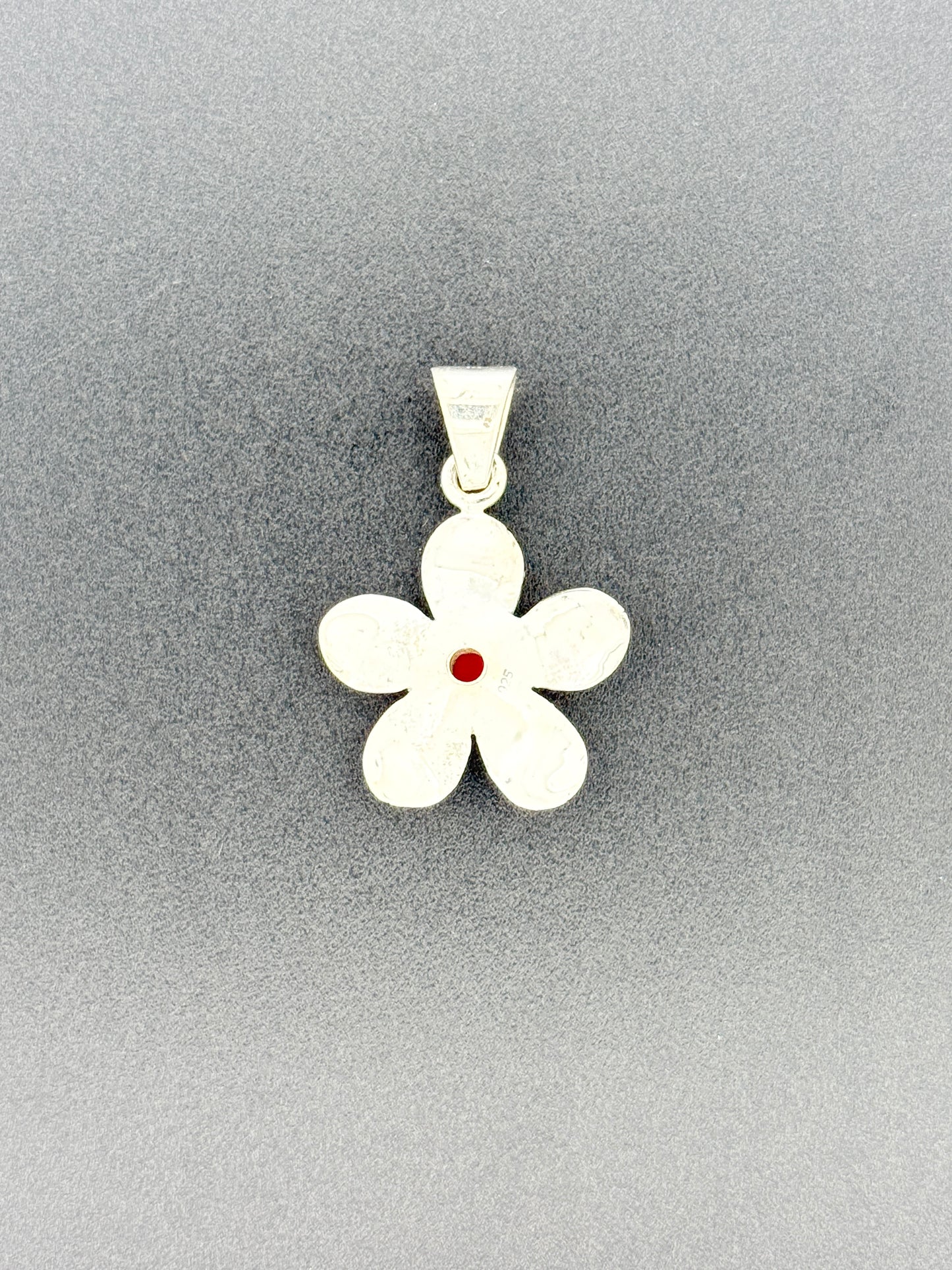 Coral Flower Pendant