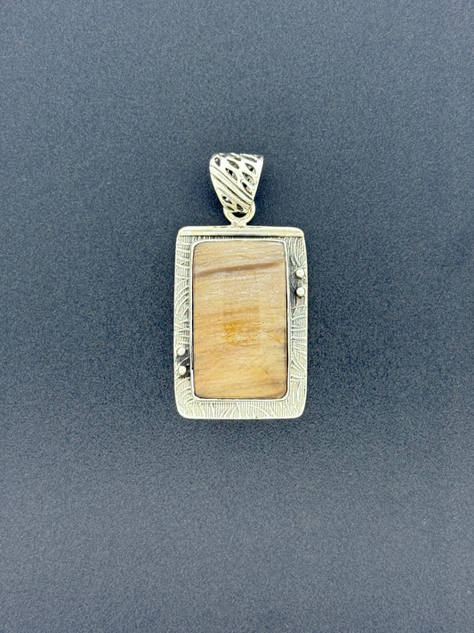 Petrified Wood Pendant