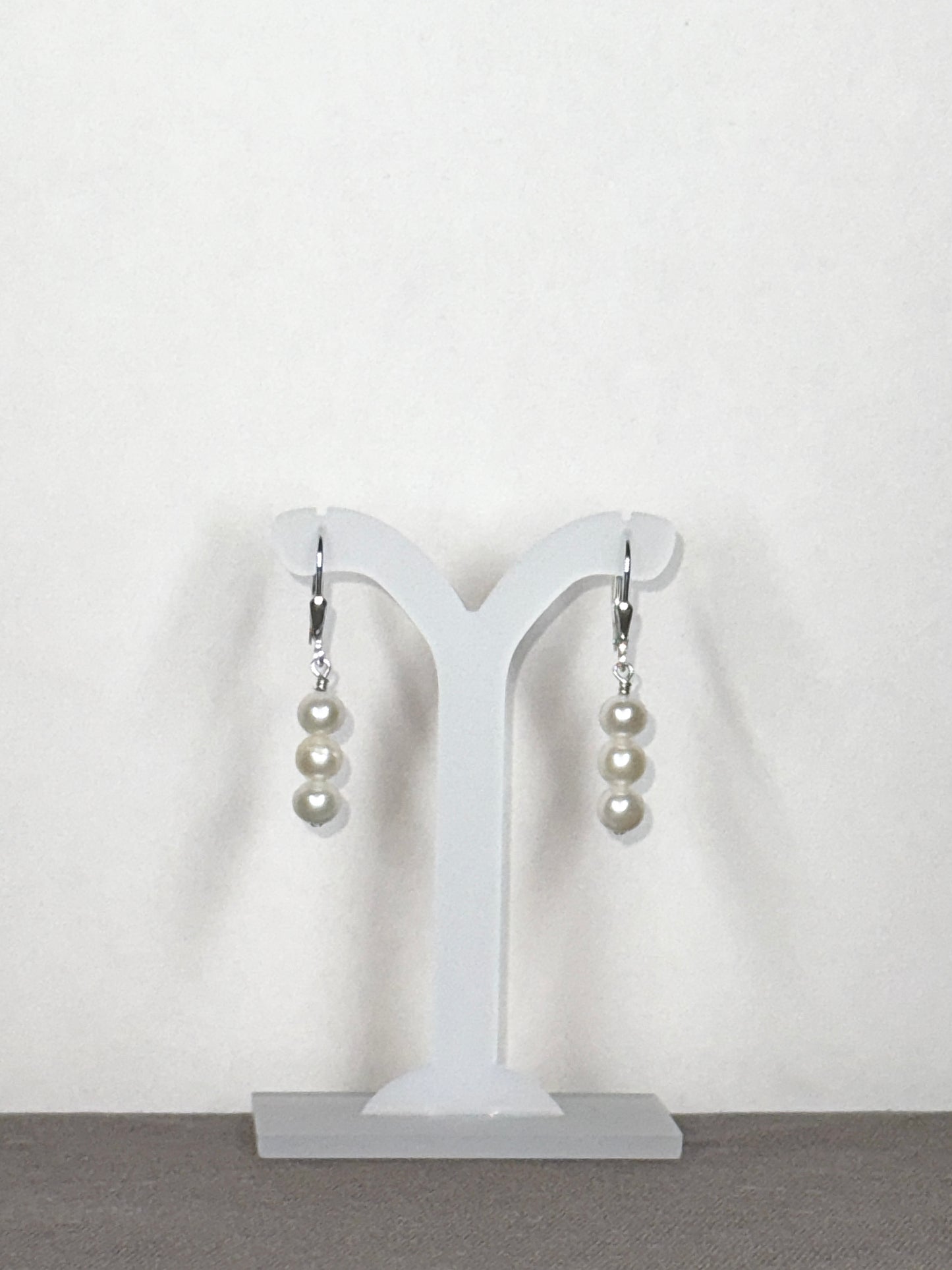 Pearl Trio Earrings