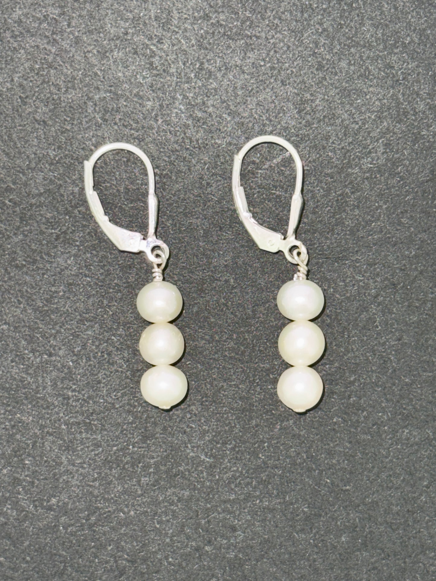 Pearl Trio Earrings