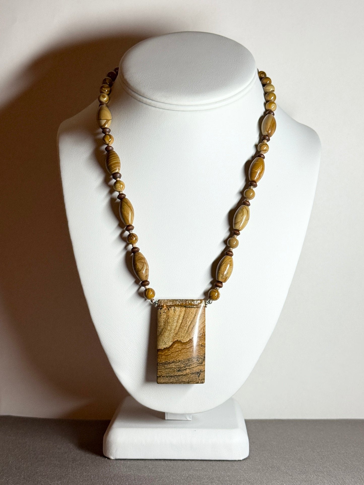 Picture Jasper Necklace