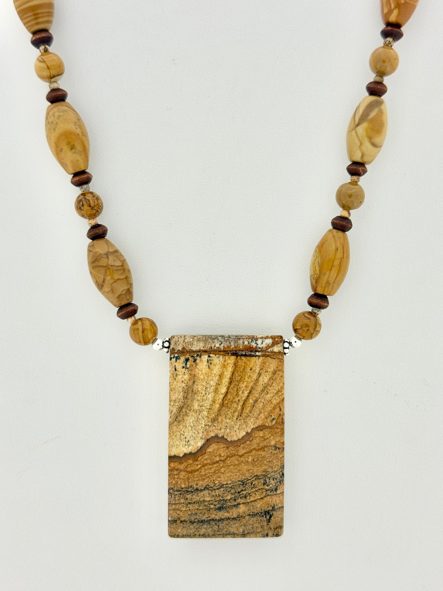 Picture Jasper Necklace