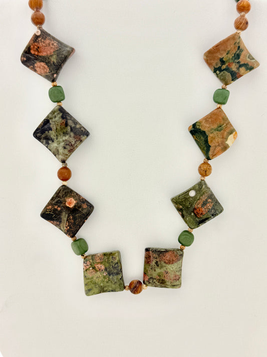 Orbicular Jasper Necklace