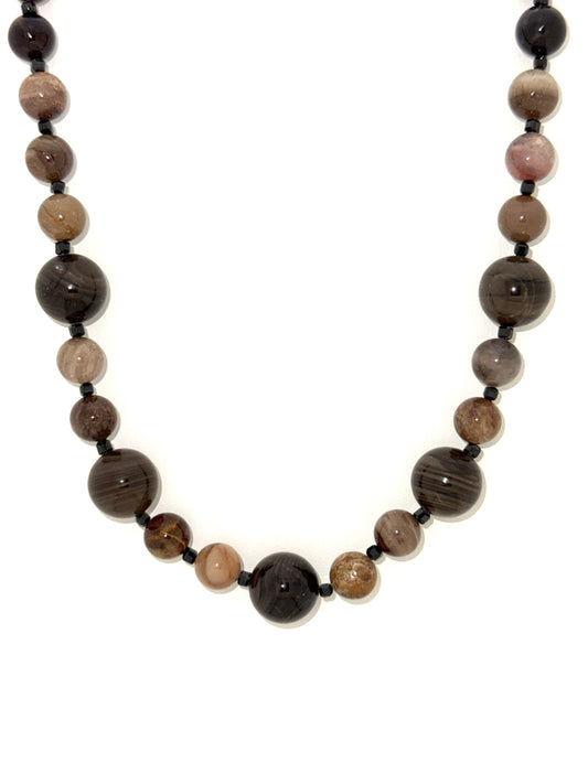 Cappuccino Jasper Necklace