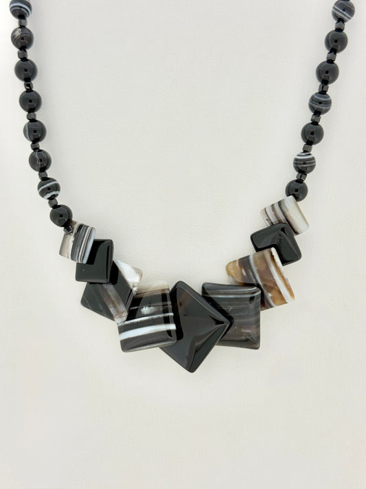 Banded Agate Necklace