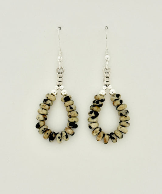 Dalmatian Jasper Earrings