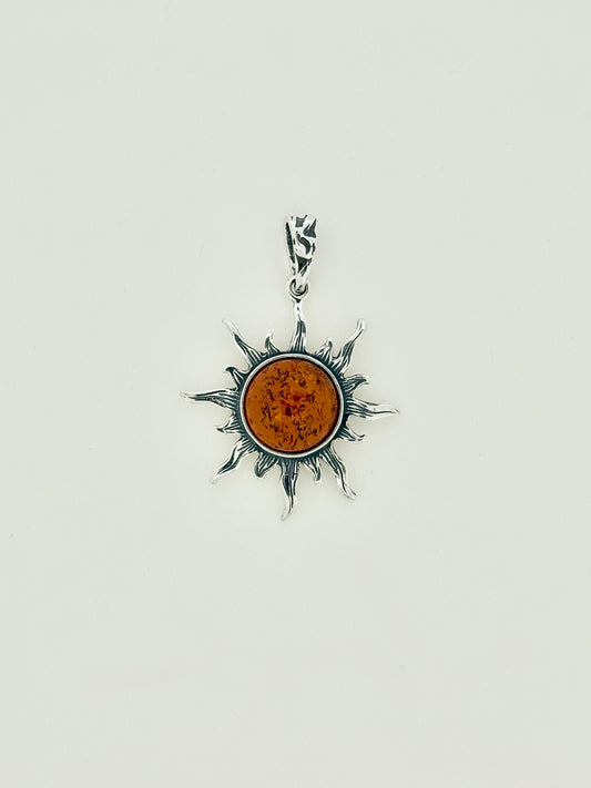 Amber Pendant, Sun