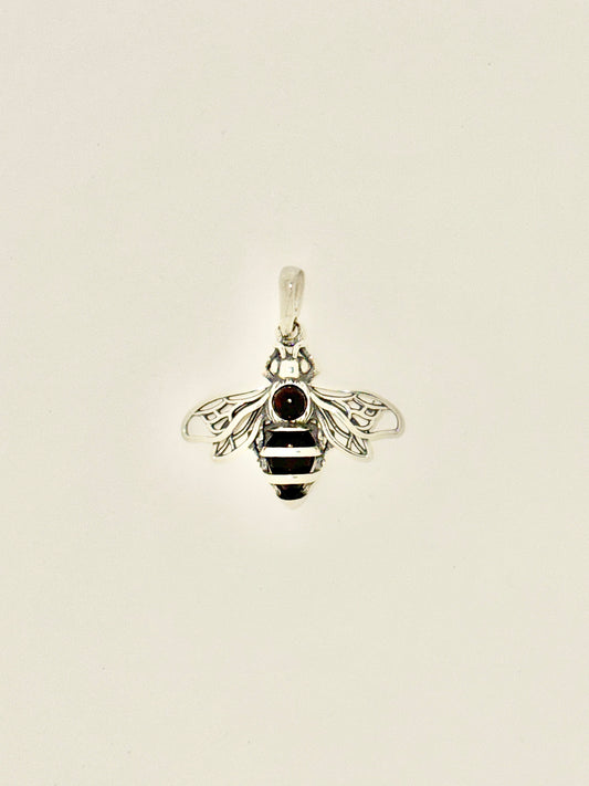 Amber Pendant, Bee
