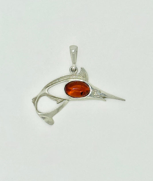 Amber Pendant, Swordfish