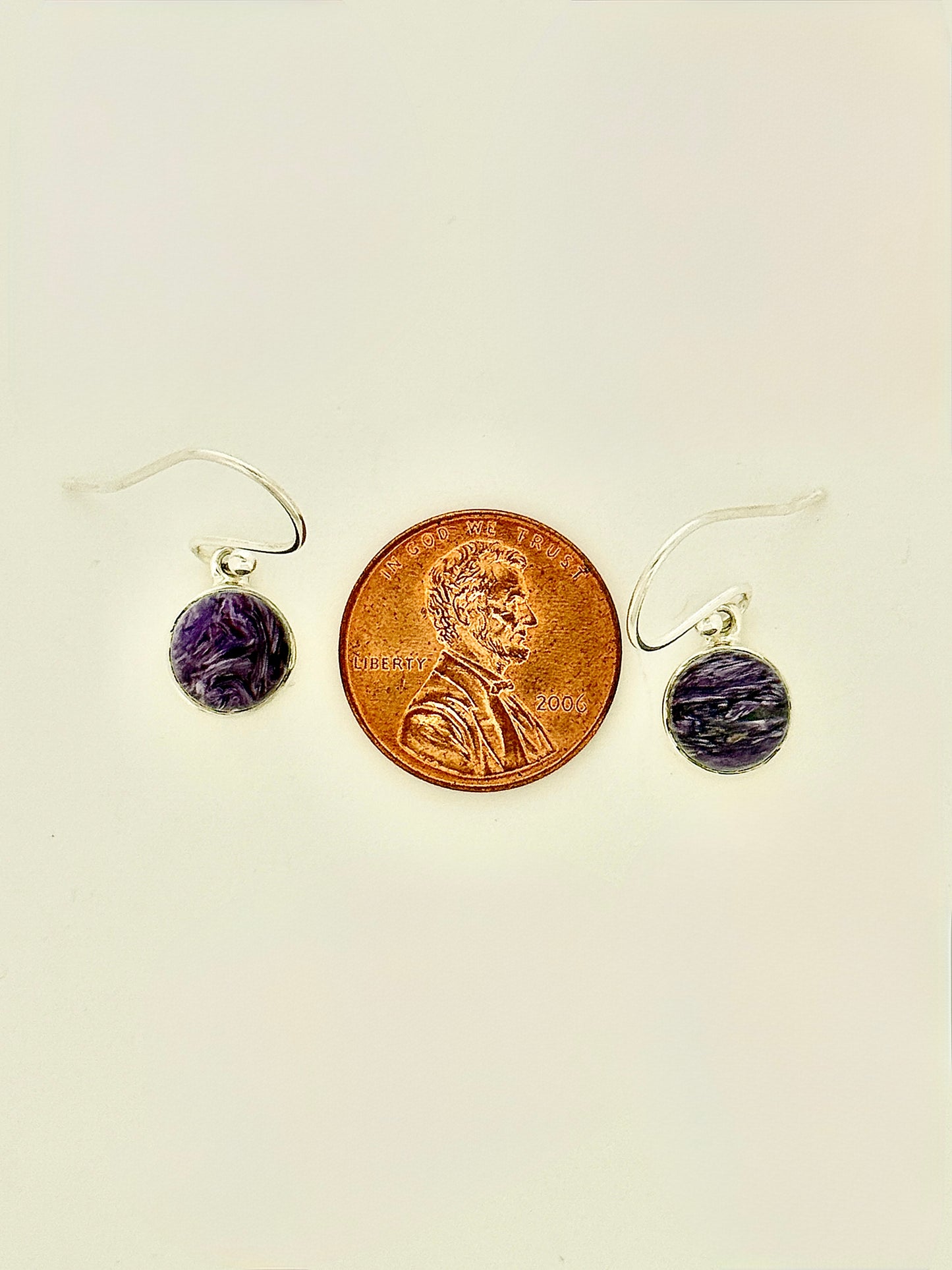 Charoite Earrings