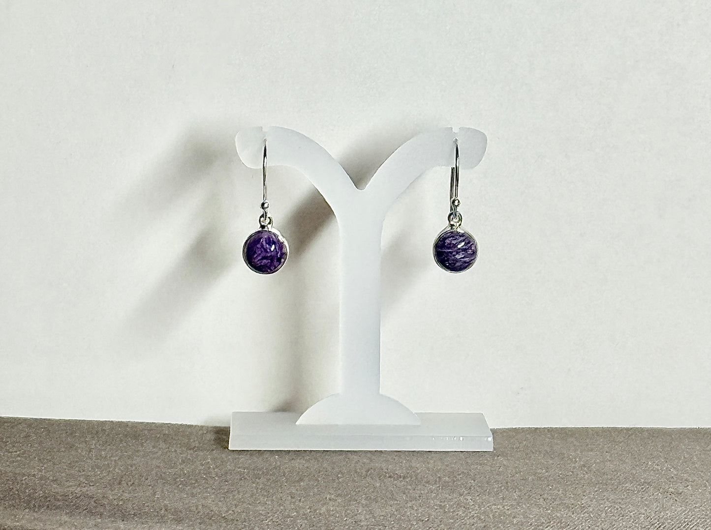 Charoite Earrings