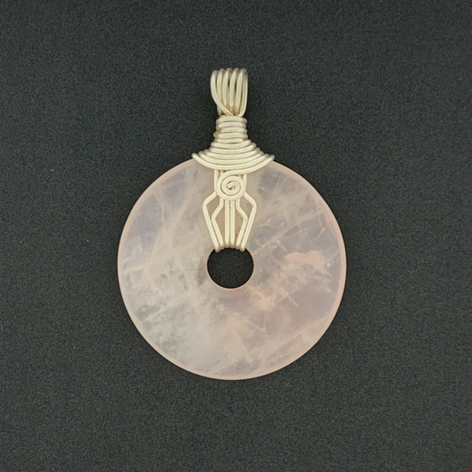 Rose Quartz Wire Wrap