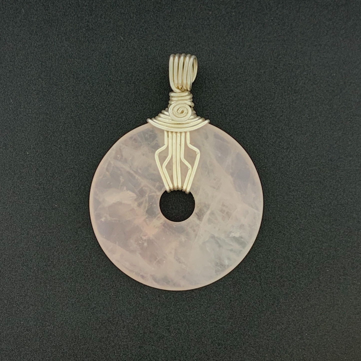 Rose Quartz Wire Wrap